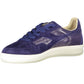 Diadora Blue Fabric Women Sneaker