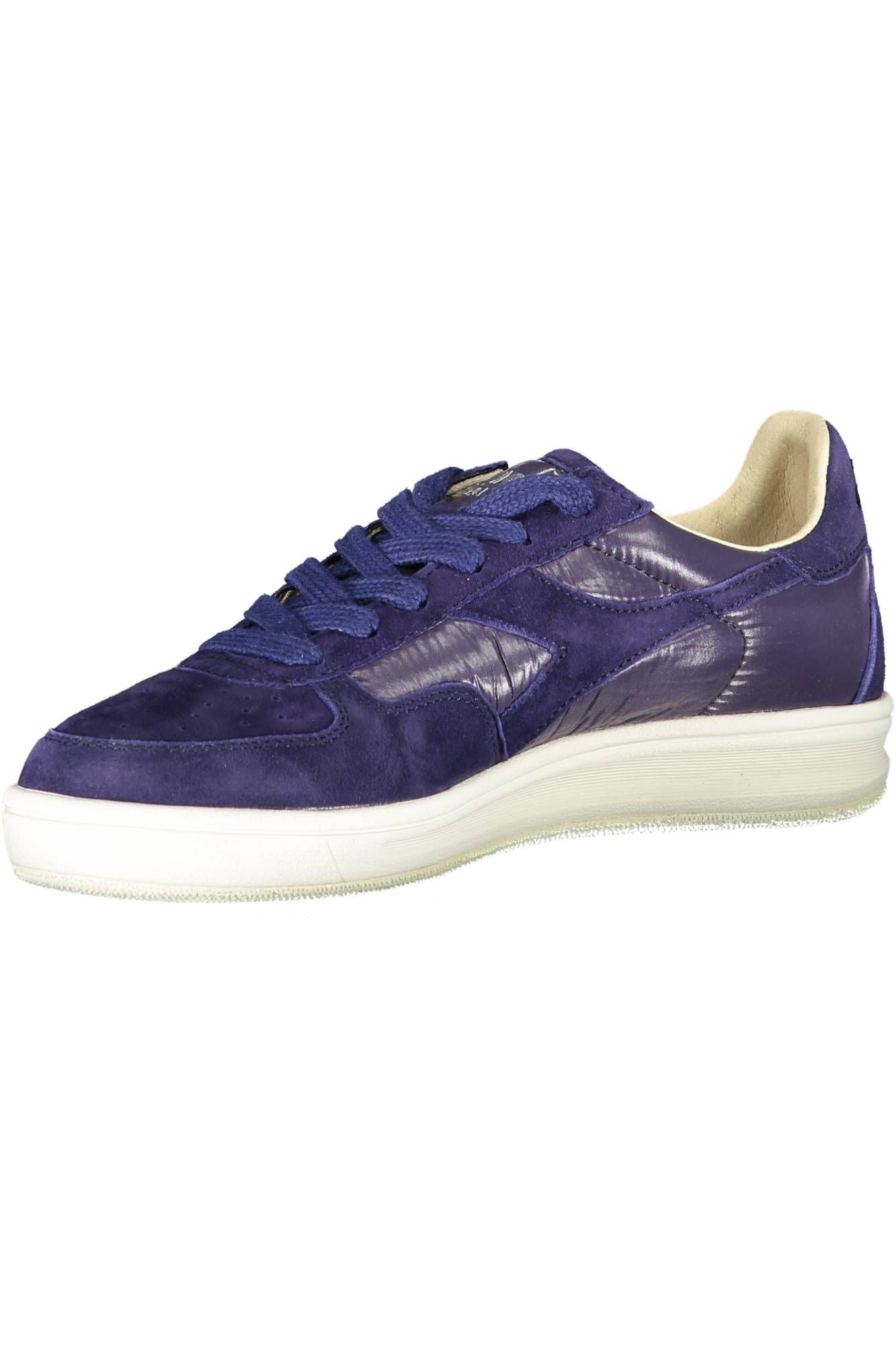 Diadora Blue Fabric Women Sneaker