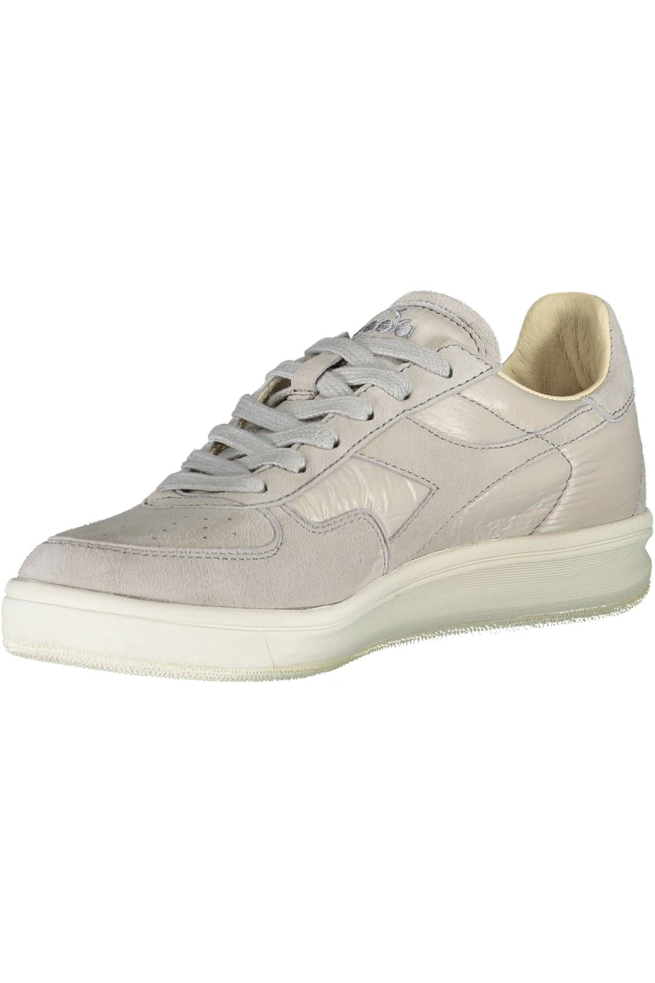 Diadora Gray Fabric Women Sneaker