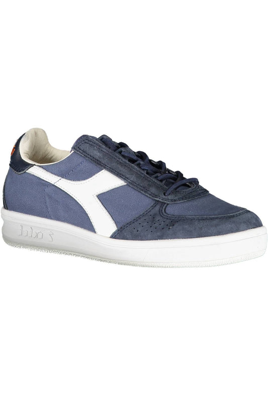 Diadora Blue Fabric Women Sneaker