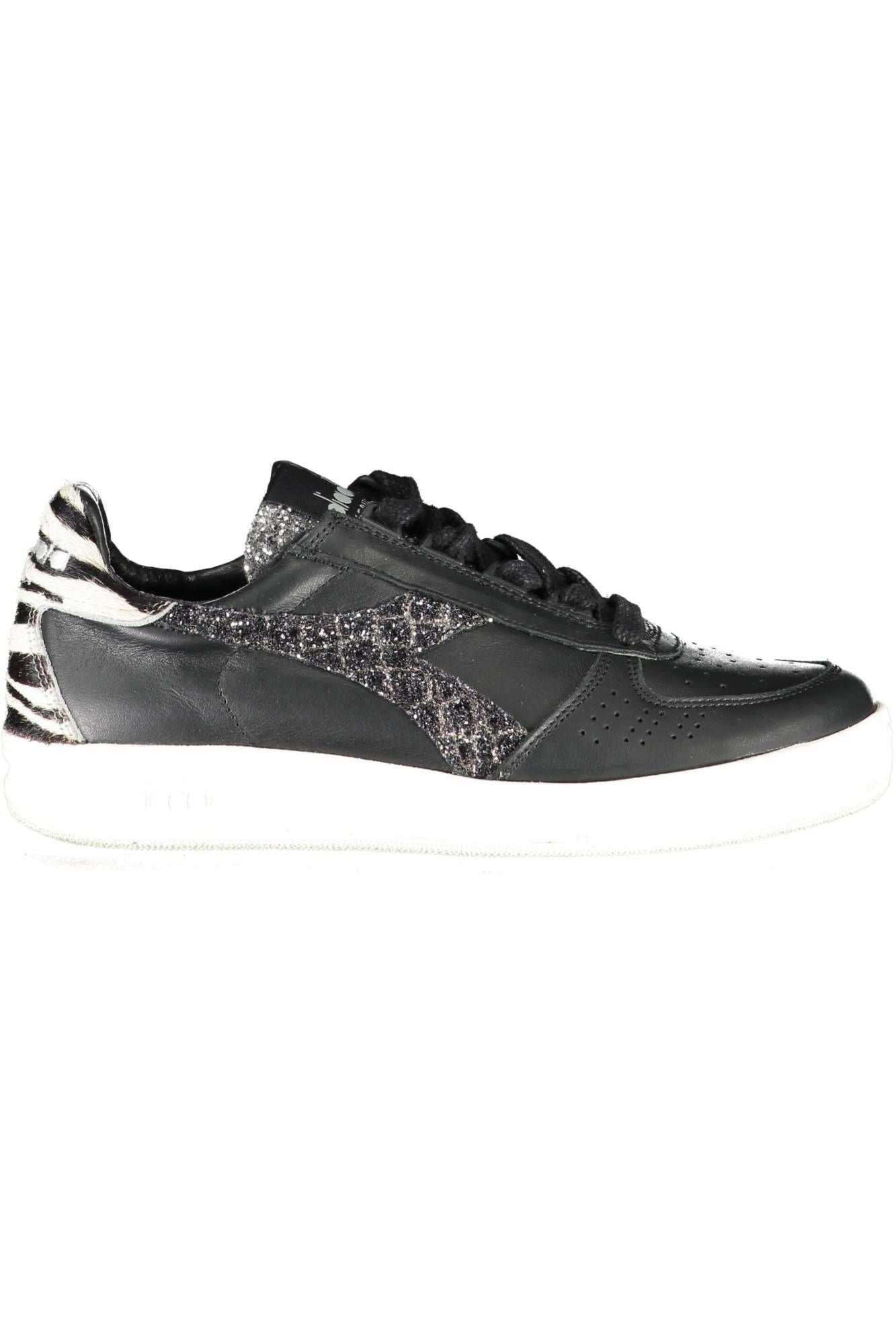 Diadora Black Fabric Women Sneaker