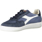 Diadora Blue Fabric Women Sneaker