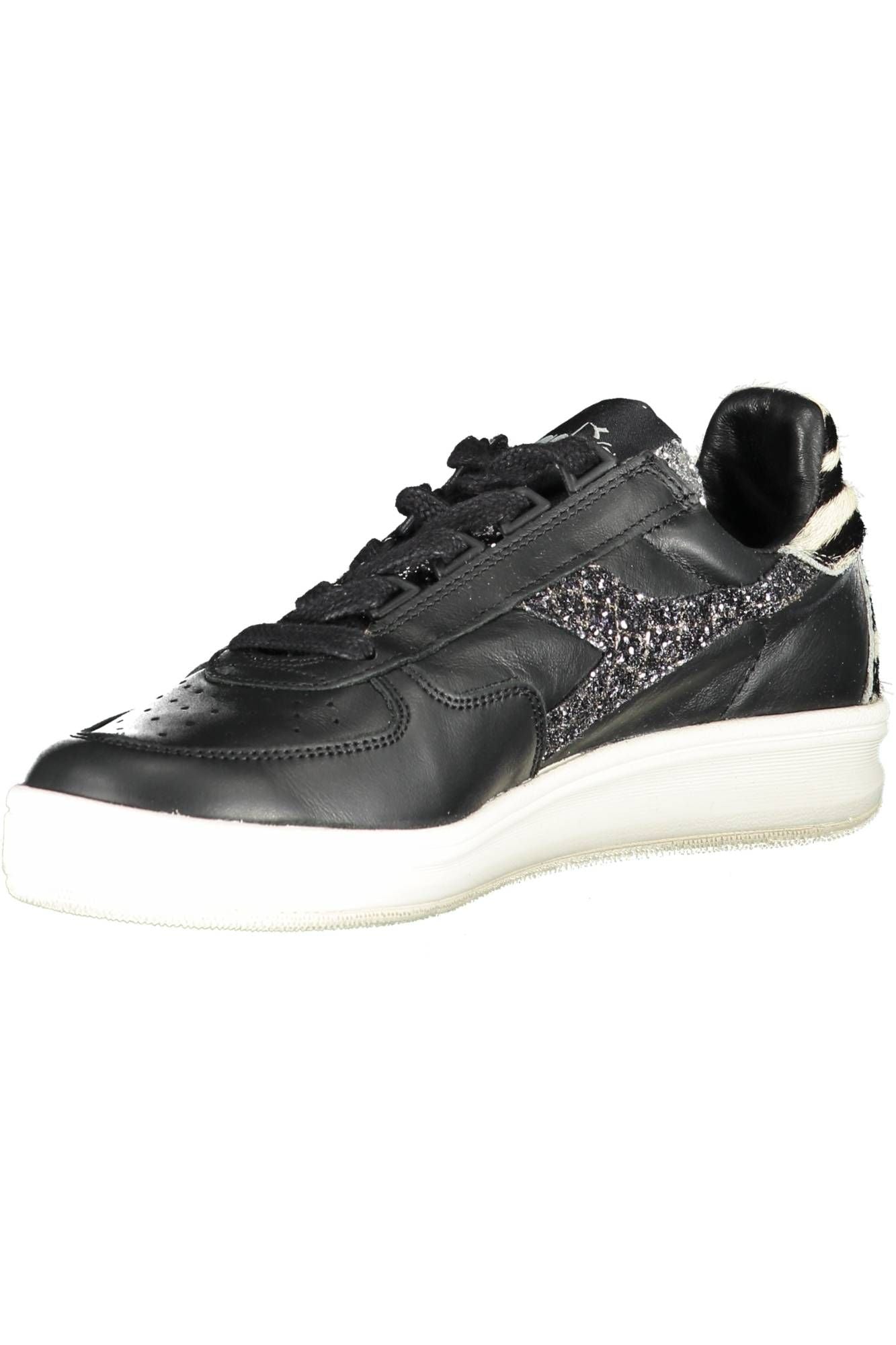 Diadora Black Fabric Women Sneaker