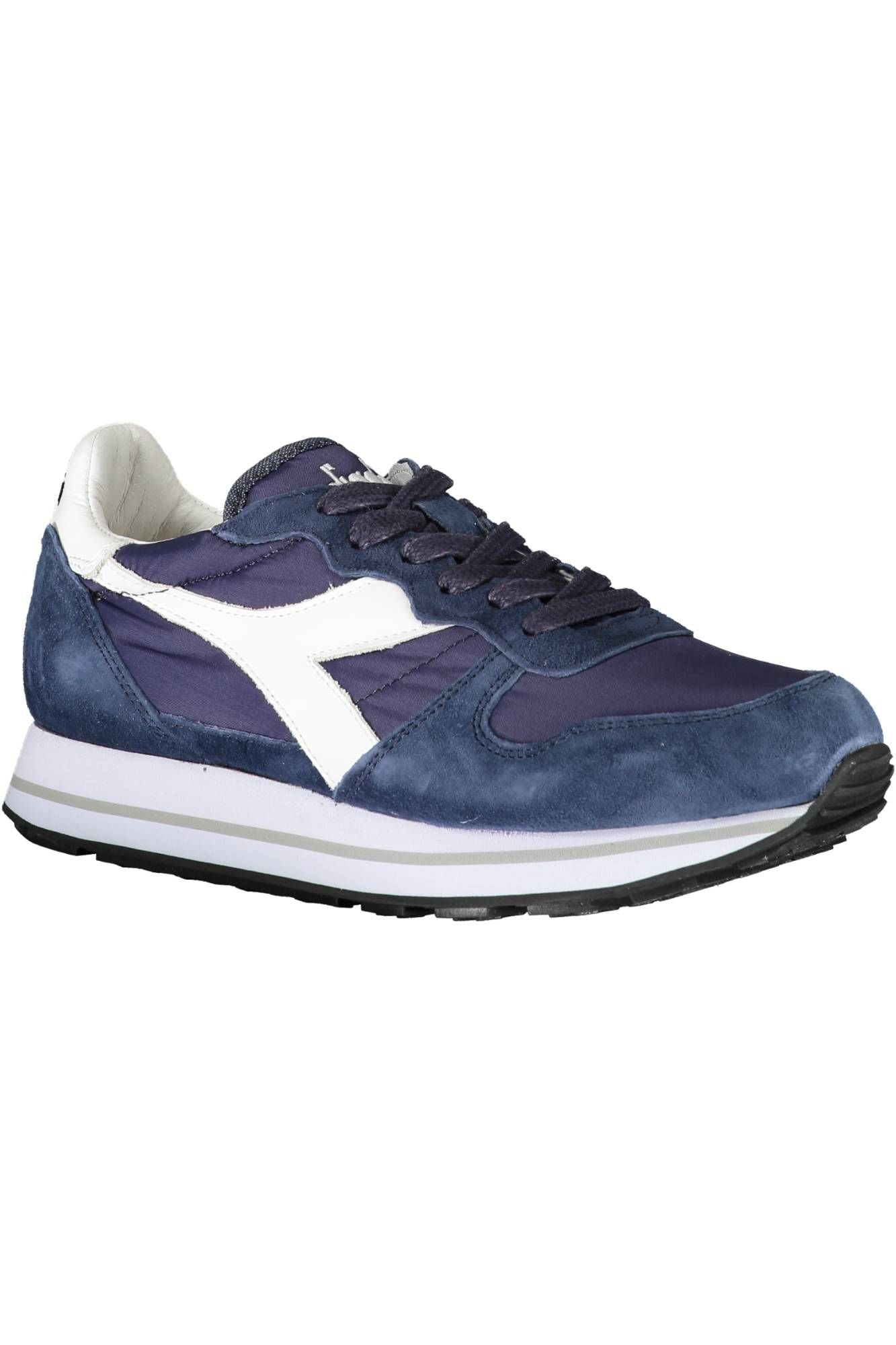 Diadora Blue Fabric Women Sneaker