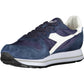 Diadora Blue Fabric Women Sneaker