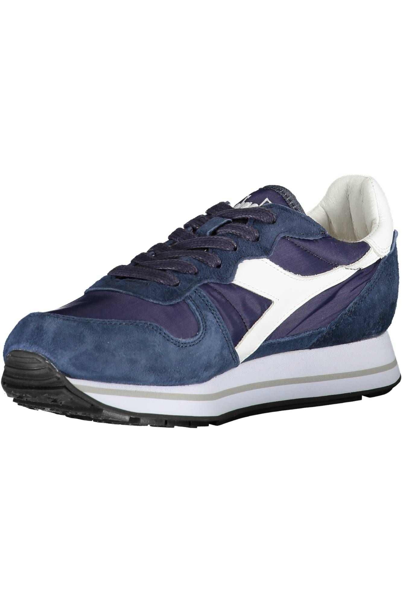 Diadora Blue Fabric Women Sneaker