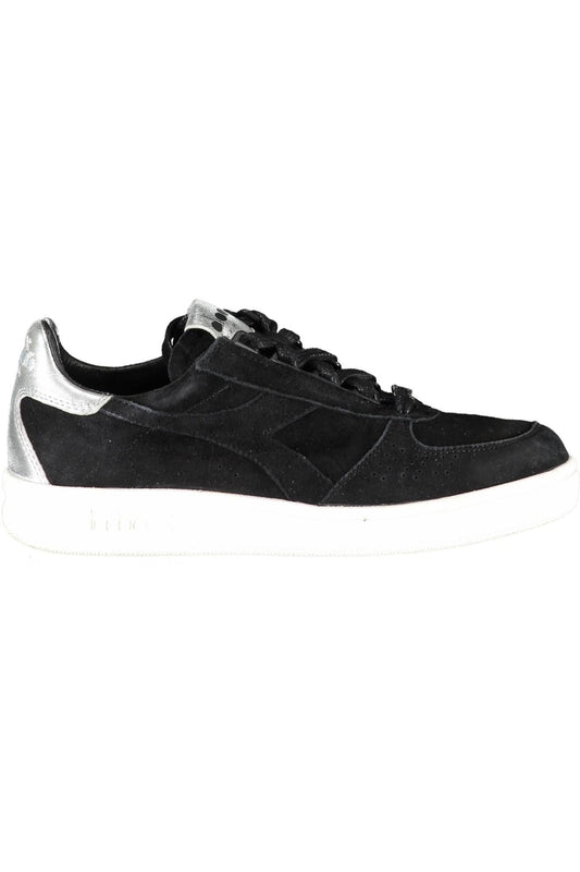 Diadora Black Fabric Women Sneaker