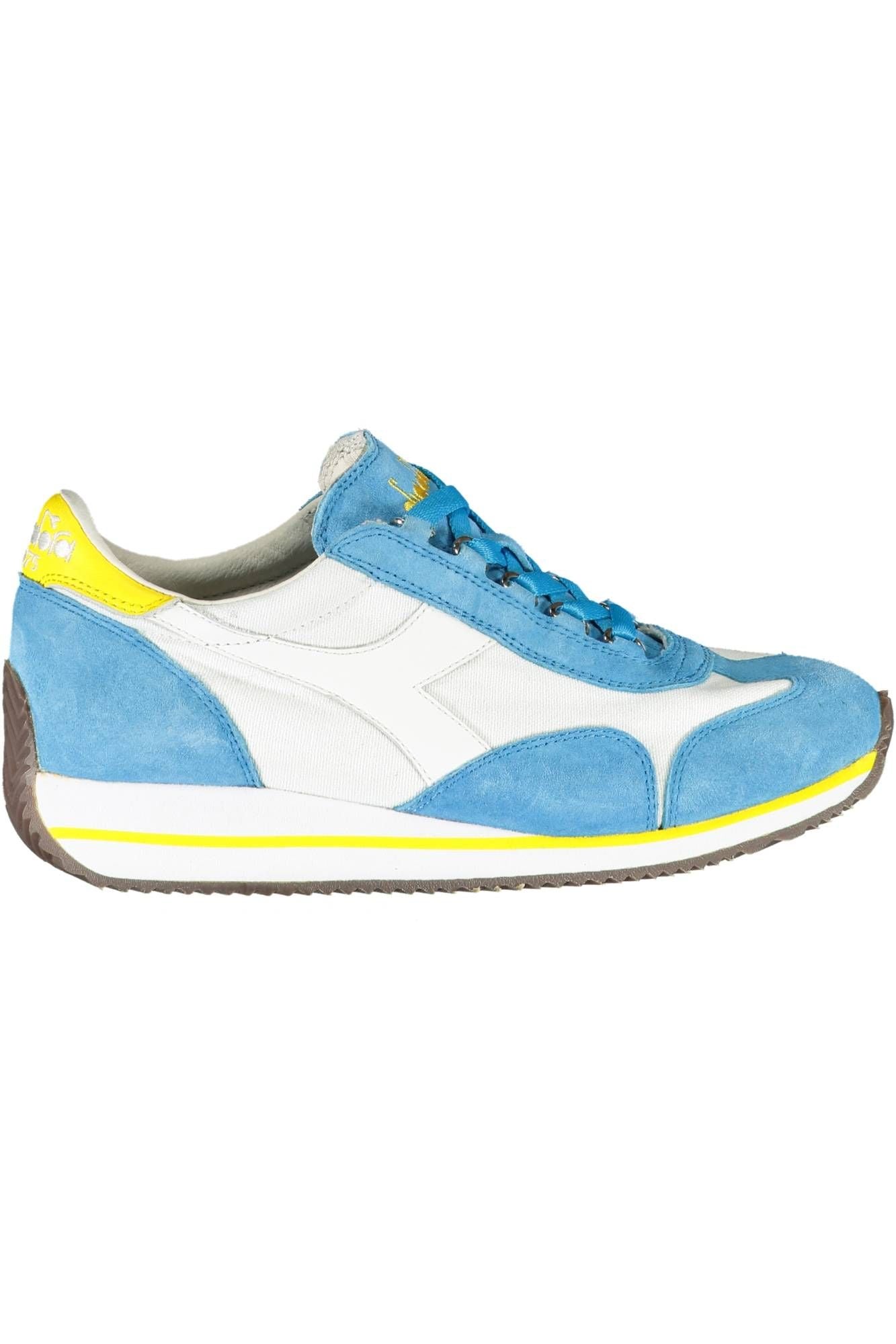 Diadora Light Blue Fabric Women Sneaker