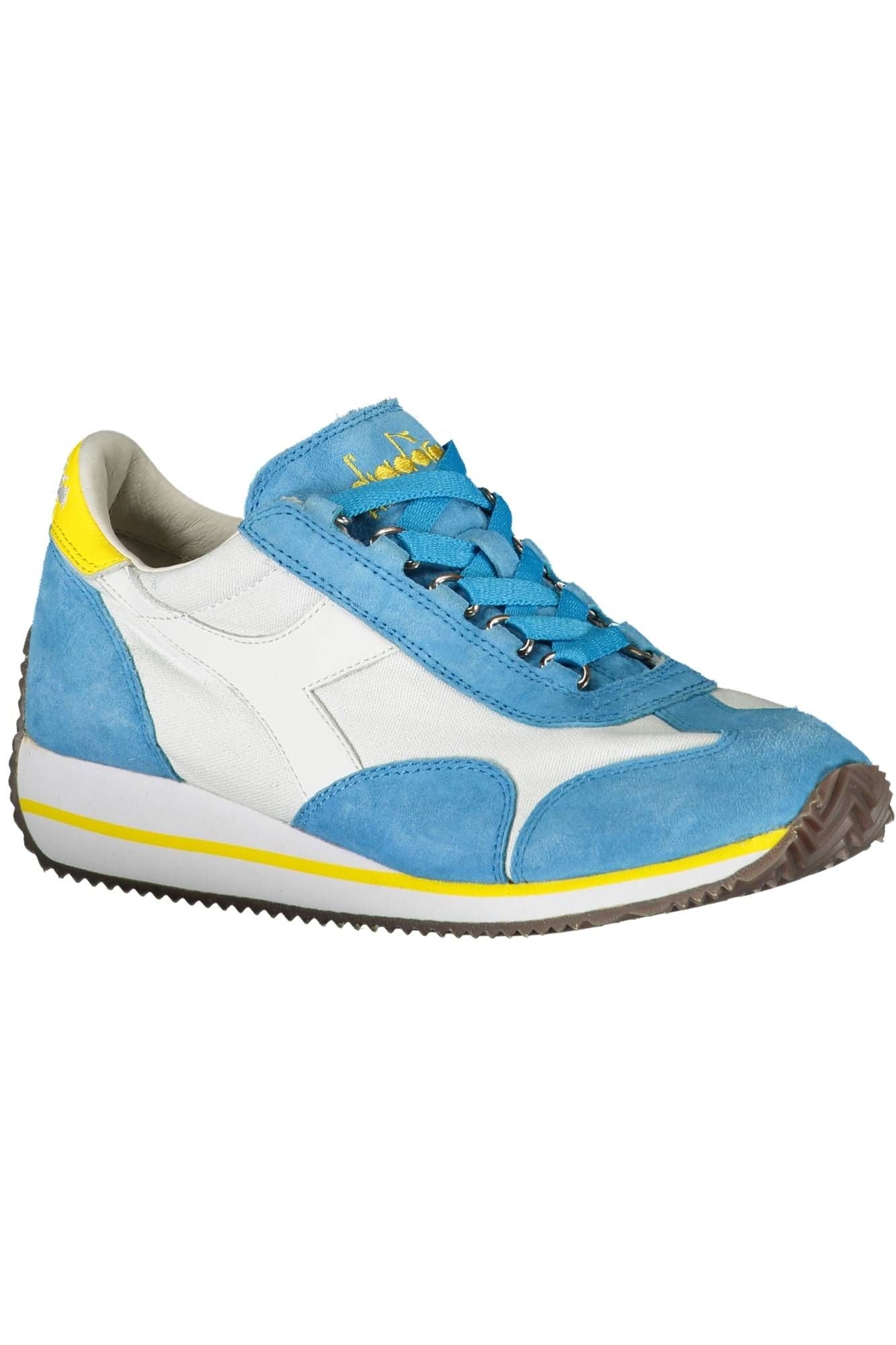 Diadora Light Blue Fabric Women Sneaker