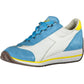 Diadora Light Blue Fabric Women Sneaker