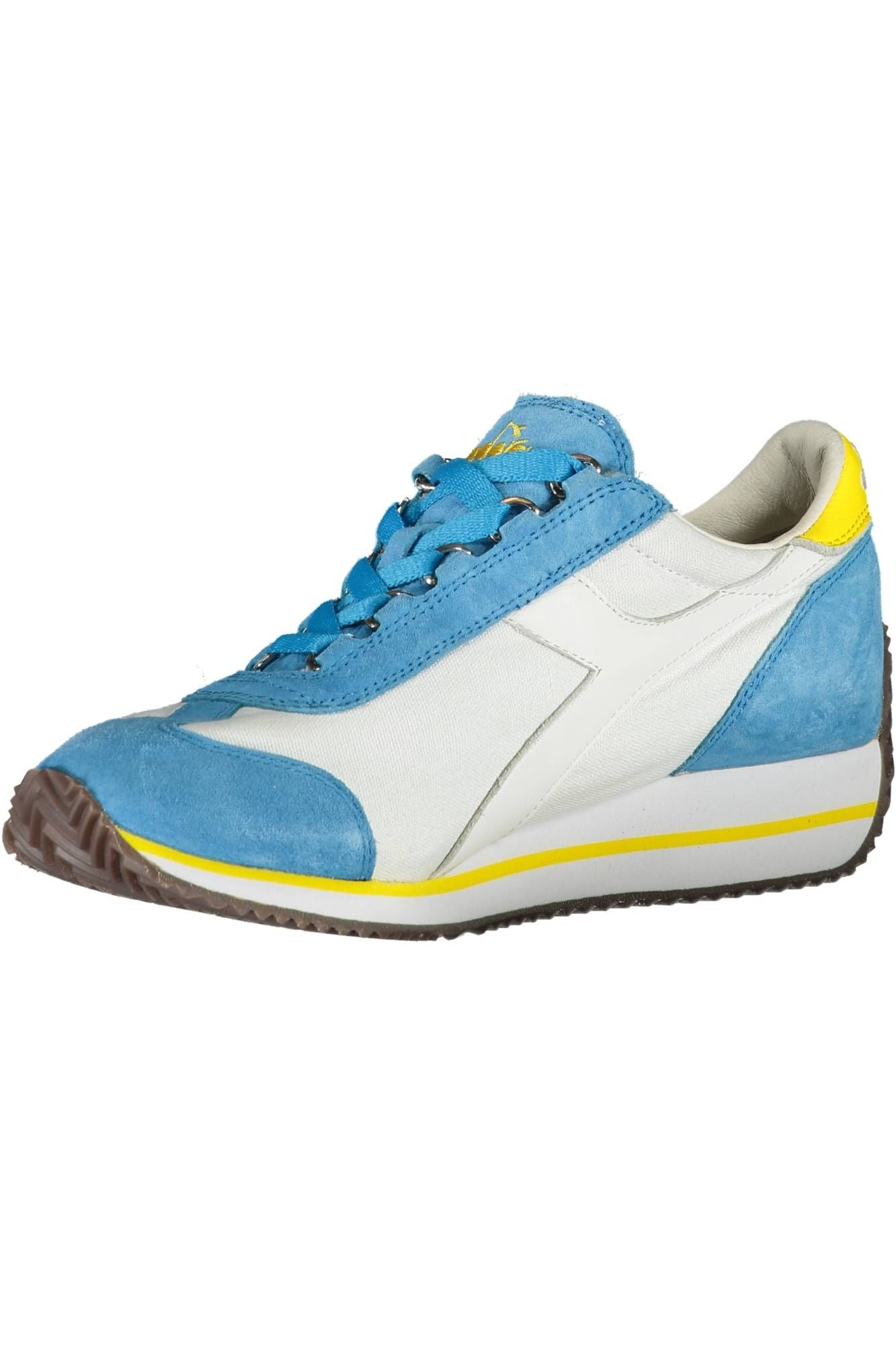 Diadora Light Blue Fabric Women Sneaker