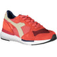 Diadora Red Fabric Women Sneaker