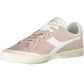 Diadora Pink Leather Women Sneaker