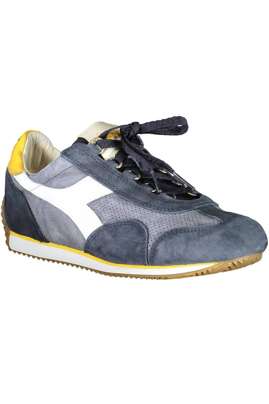 Diadora Blue Fabric Women Sneaker