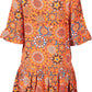 Desigual Red Cotton Women Dress