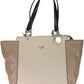 Guess Jeans Beige Polyurethane Women Handbag