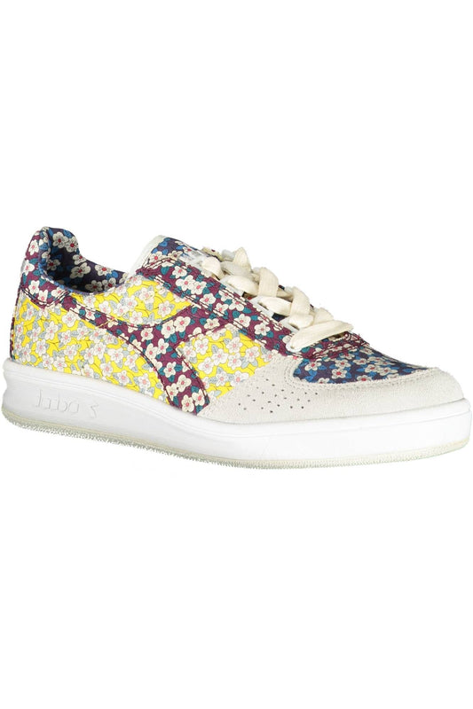 Diadora Yellow Fabric Women Sneaker