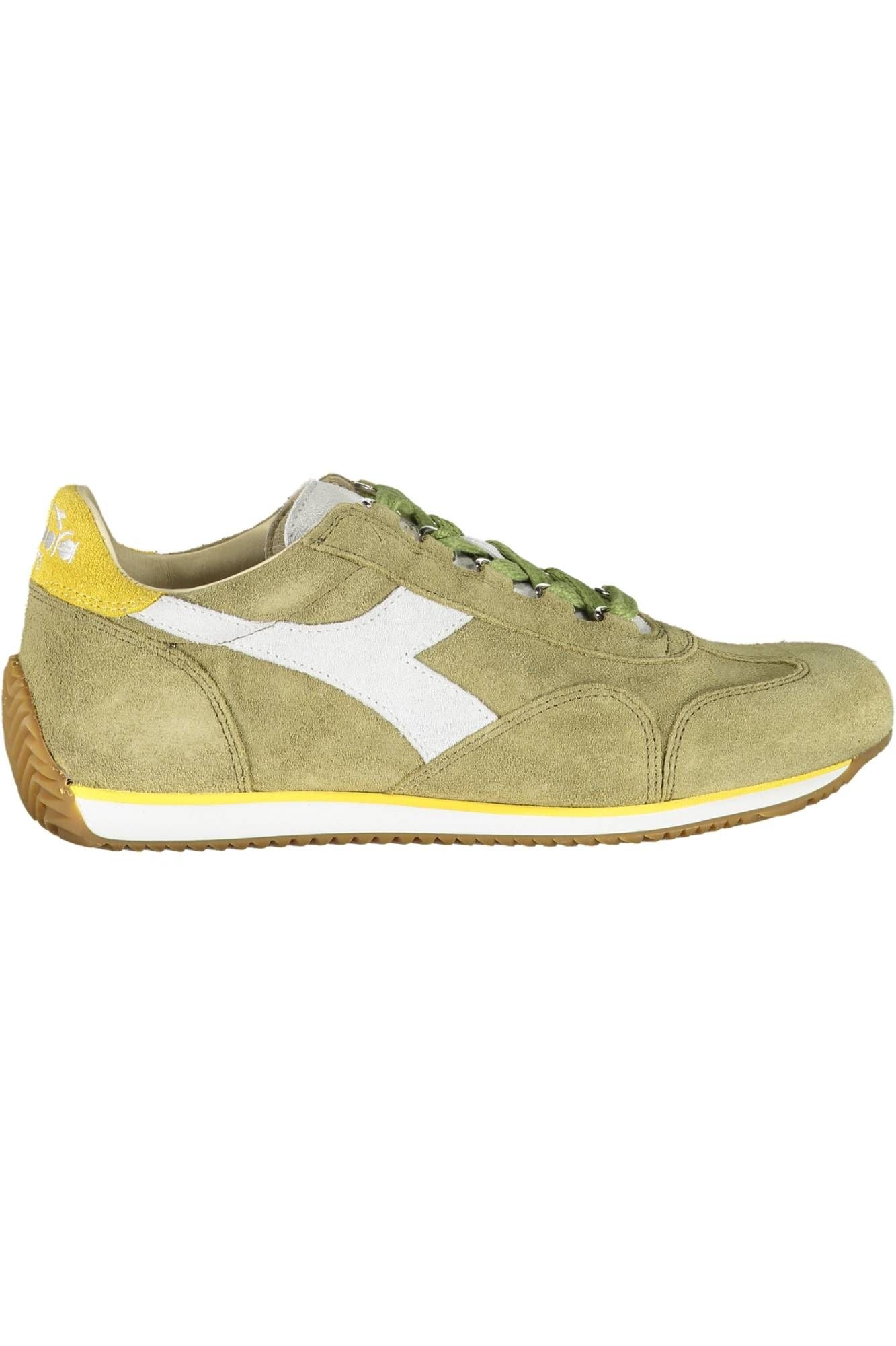 Diadora Green Fabric Women Sneaker