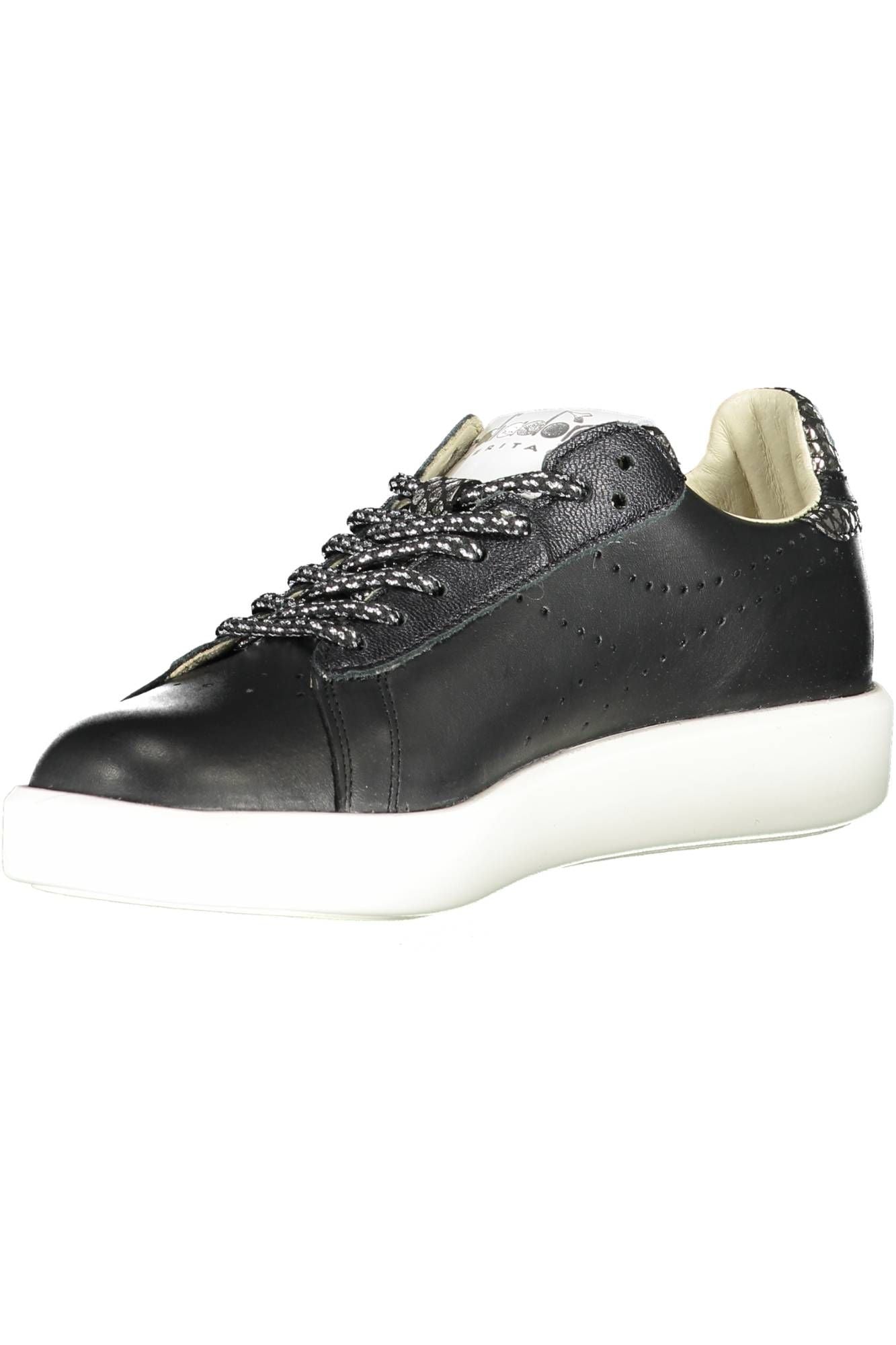 Diadora Black Fabric Women Sneaker