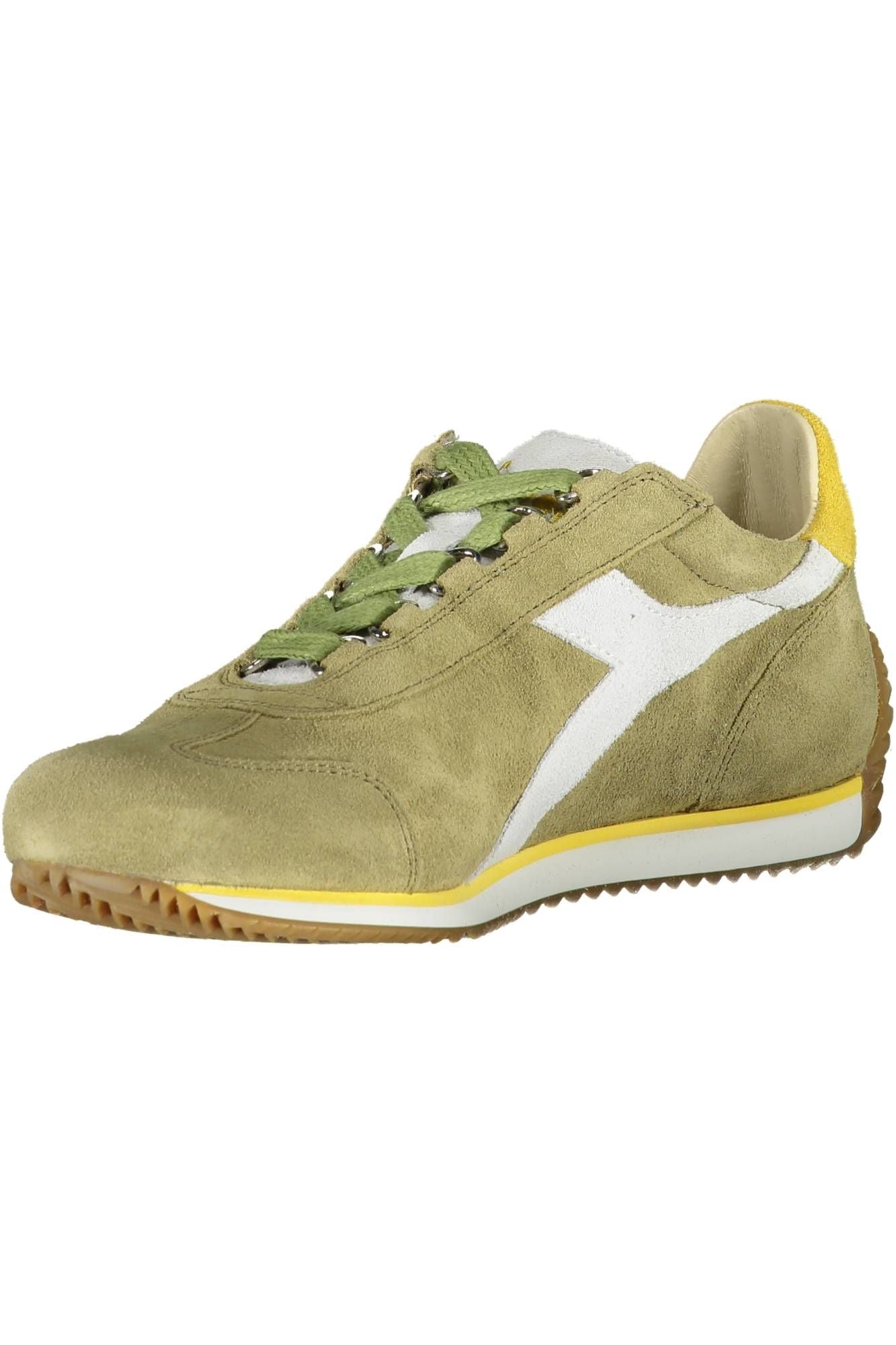 Diadora Green Fabric Women Sneaker