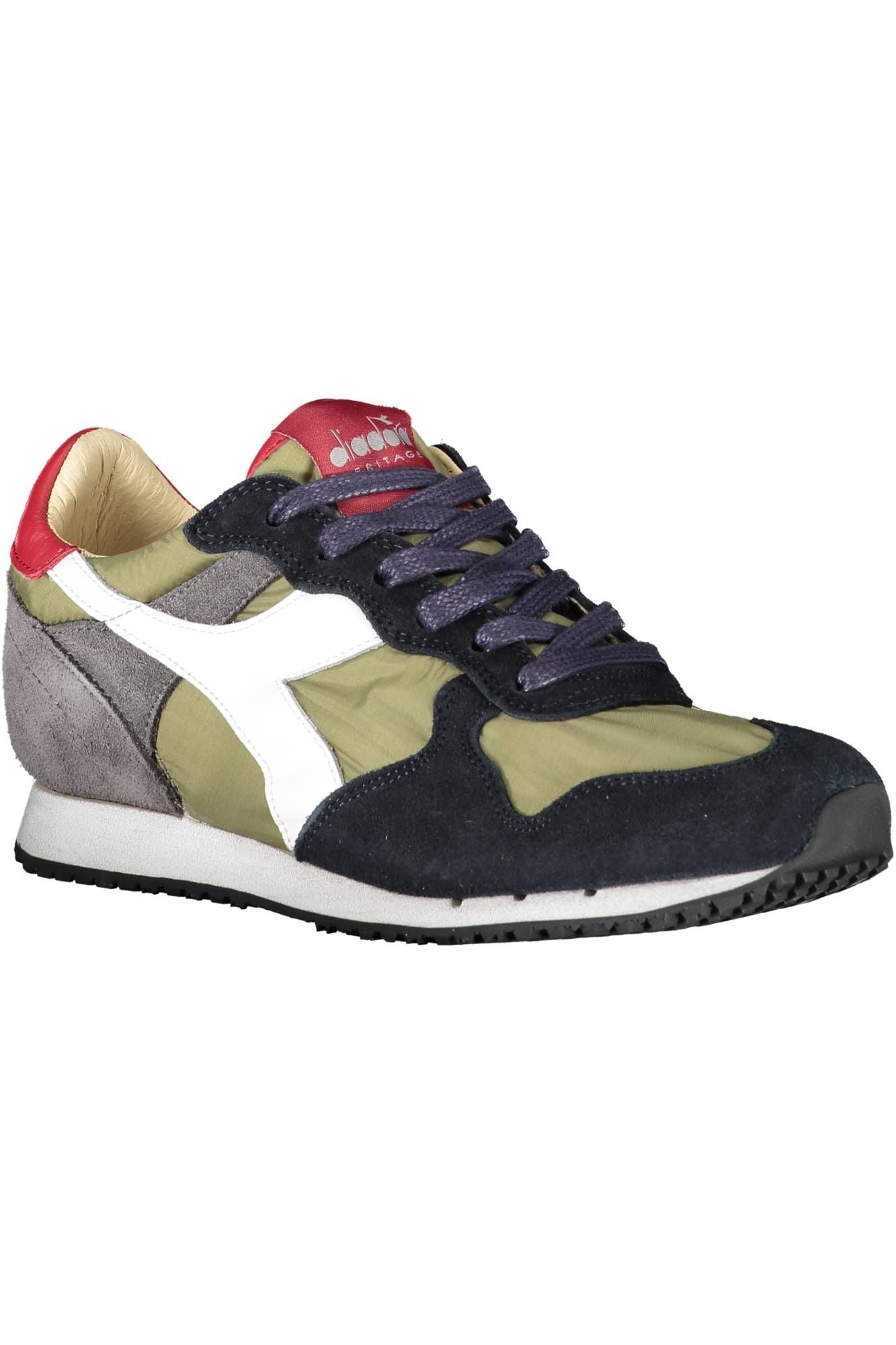 Diadora Green Fabric Women Sneaker