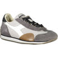 Diadora Gray Fabric Women Sneaker