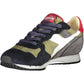 Diadora Green Fabric Women Sneaker