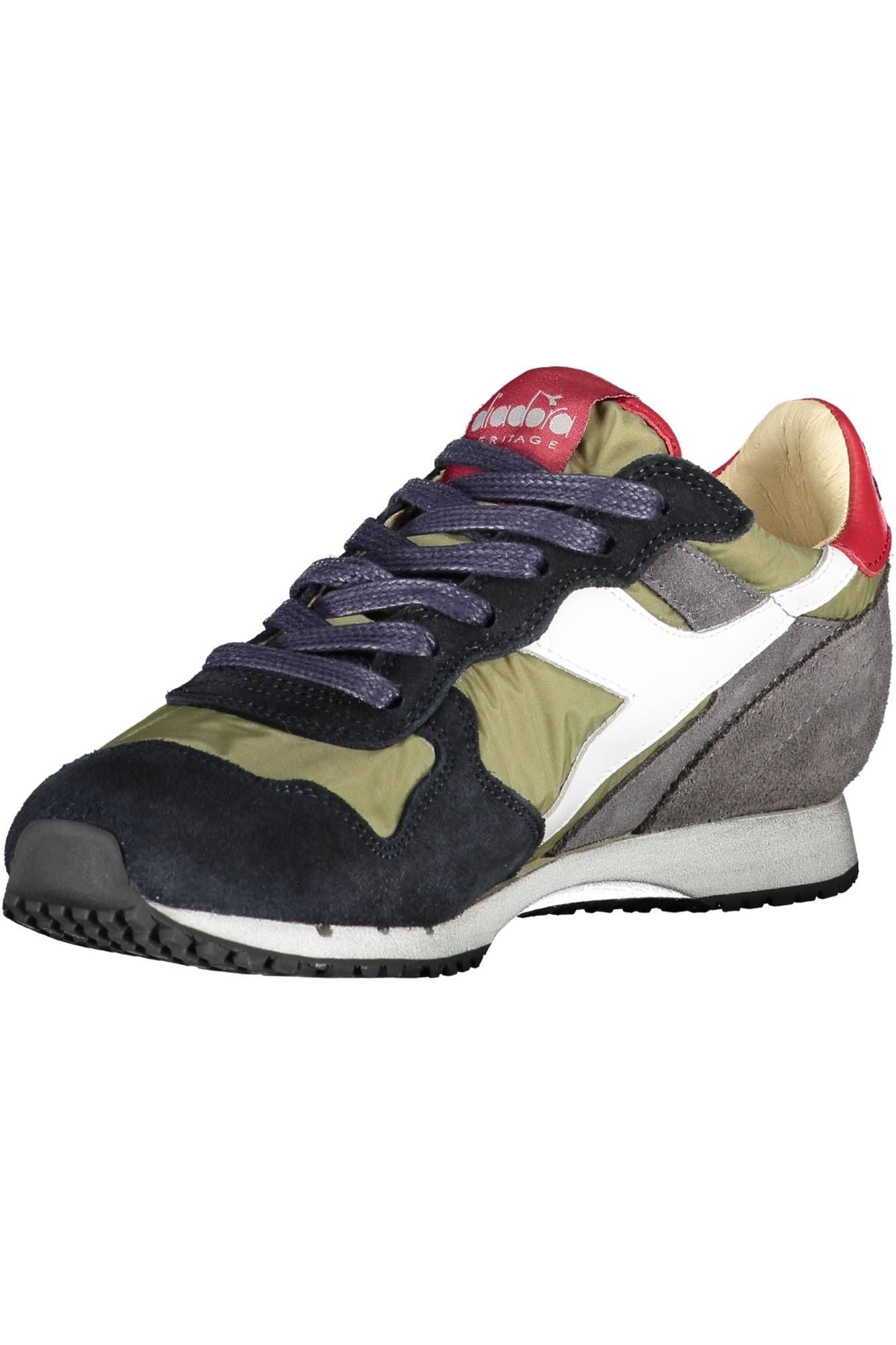 Diadora Green Fabric Women Sneaker