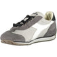 Diadora Gray Fabric Women Sneaker