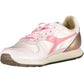 Diadora Pink Fabric Women Sneaker