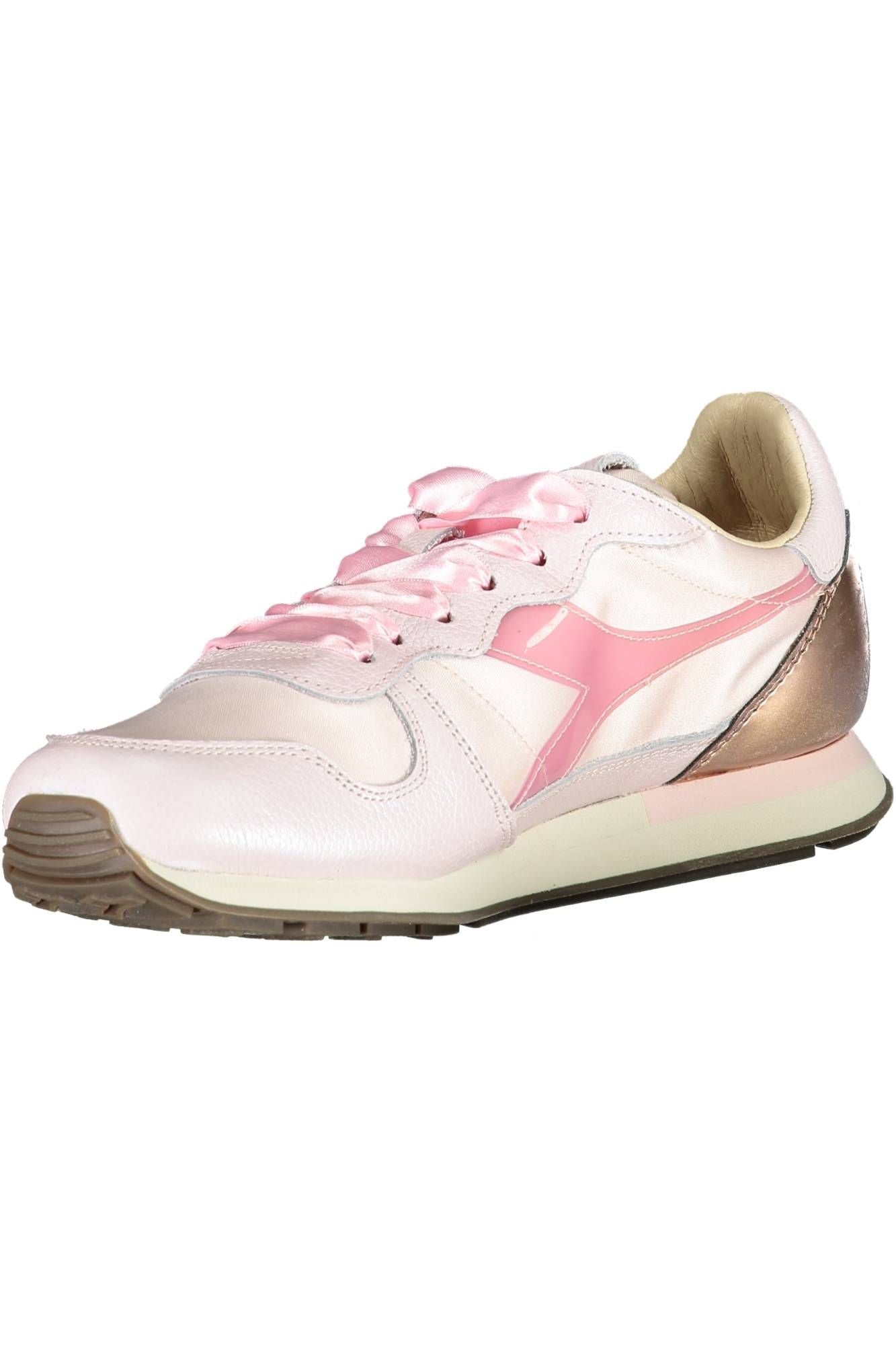 Diadora Pink Fabric Women Sneaker