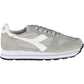 Diadora Gray Fabric Women Sneaker