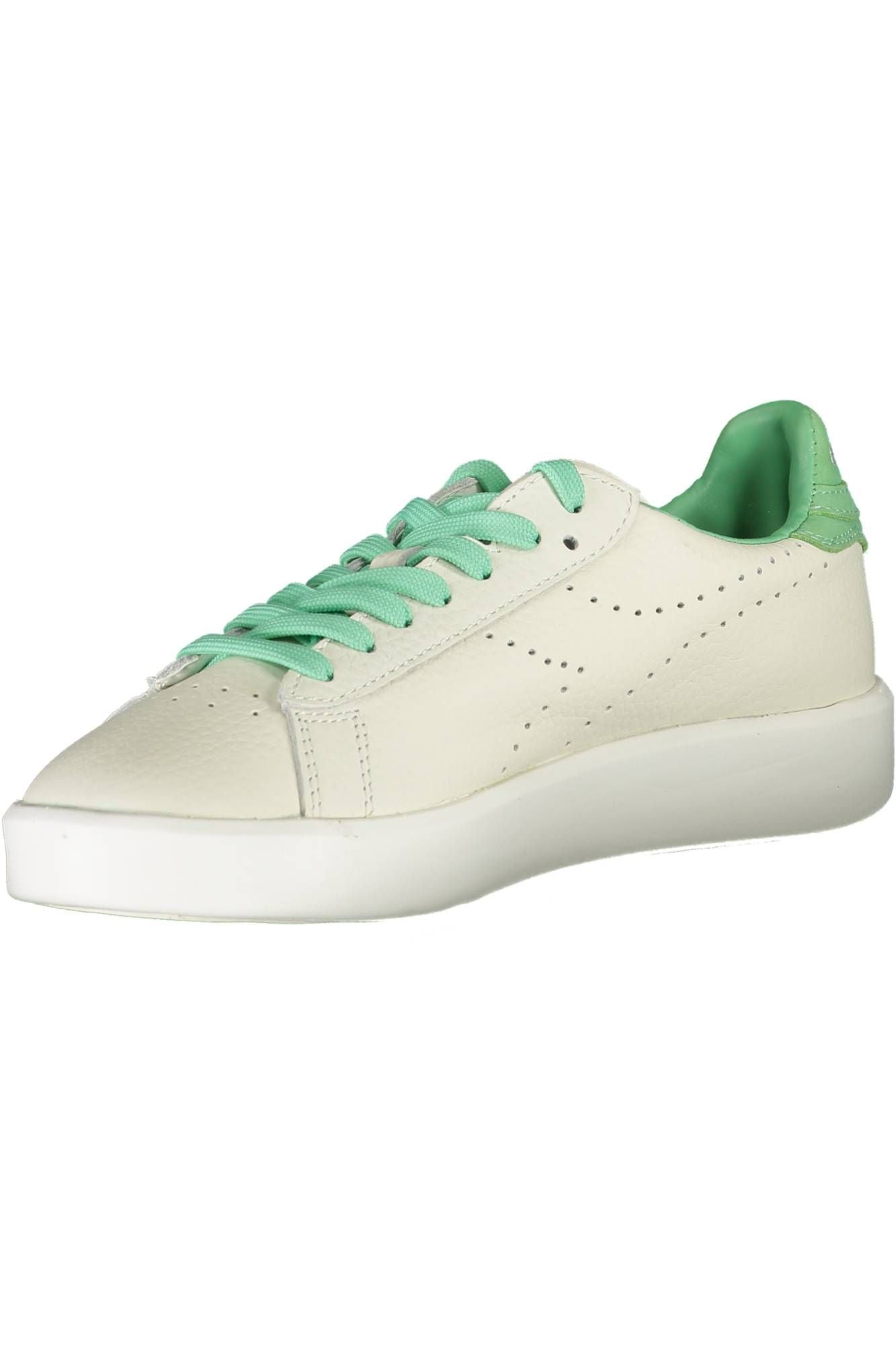 Diadora White Fabric Women Sneaker