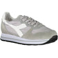 Diadora Gray Fabric Women Sneaker