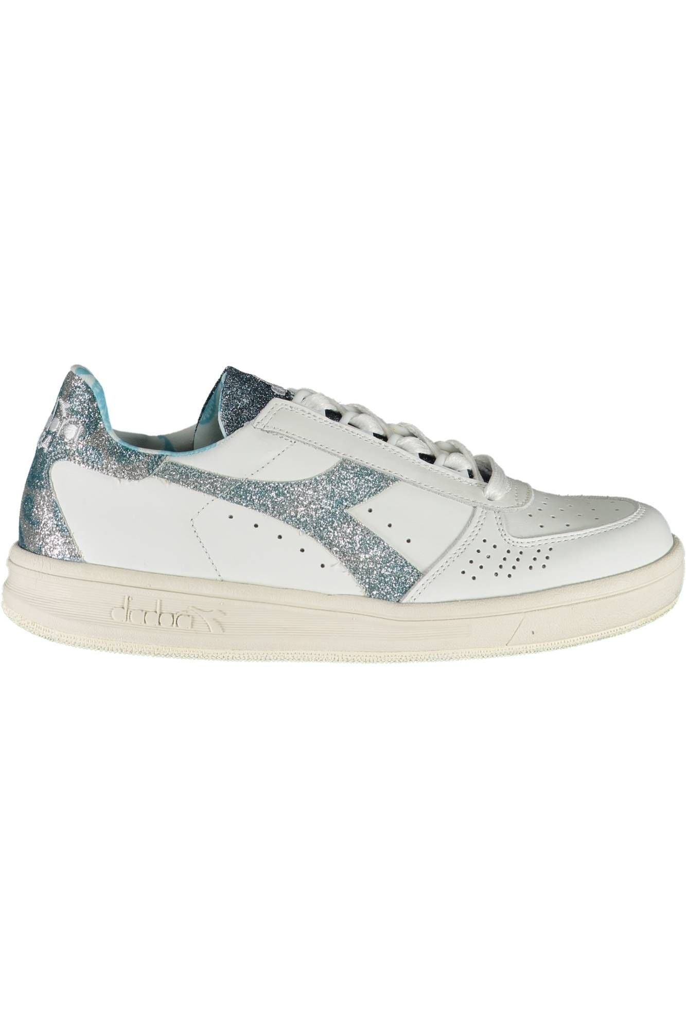 Diadora White Fabric Women Sneaker