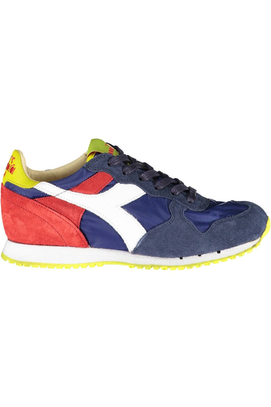 Diadora Blue Fabric Women Sneaker