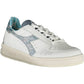 Diadora White Fabric Women Sneaker