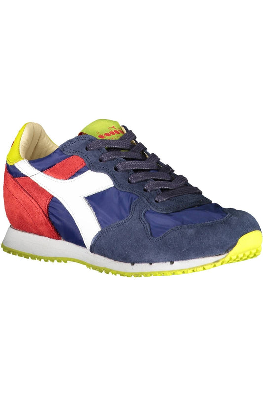 Diadora Blue Fabric Women Sneaker