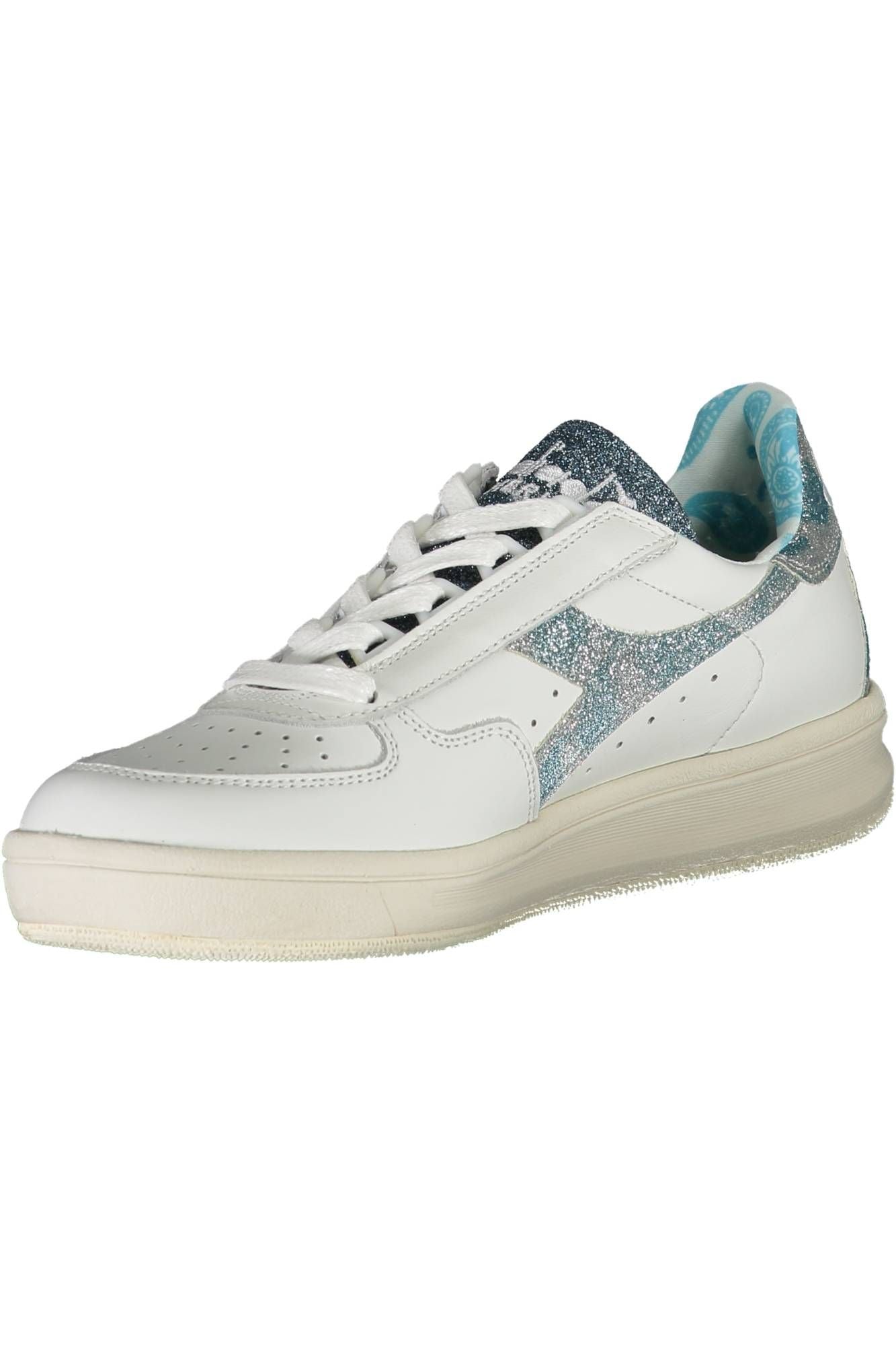 Diadora White Fabric Women Sneaker