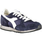 Diadora Blue Fabric Women Sneaker