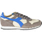 Diadora Gray Fabric Women Sneaker