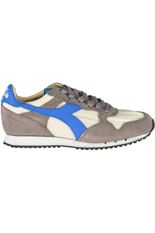 Diadora Gray Fabric Women Sneaker