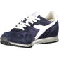 Diadora Blue Fabric Women Sneaker