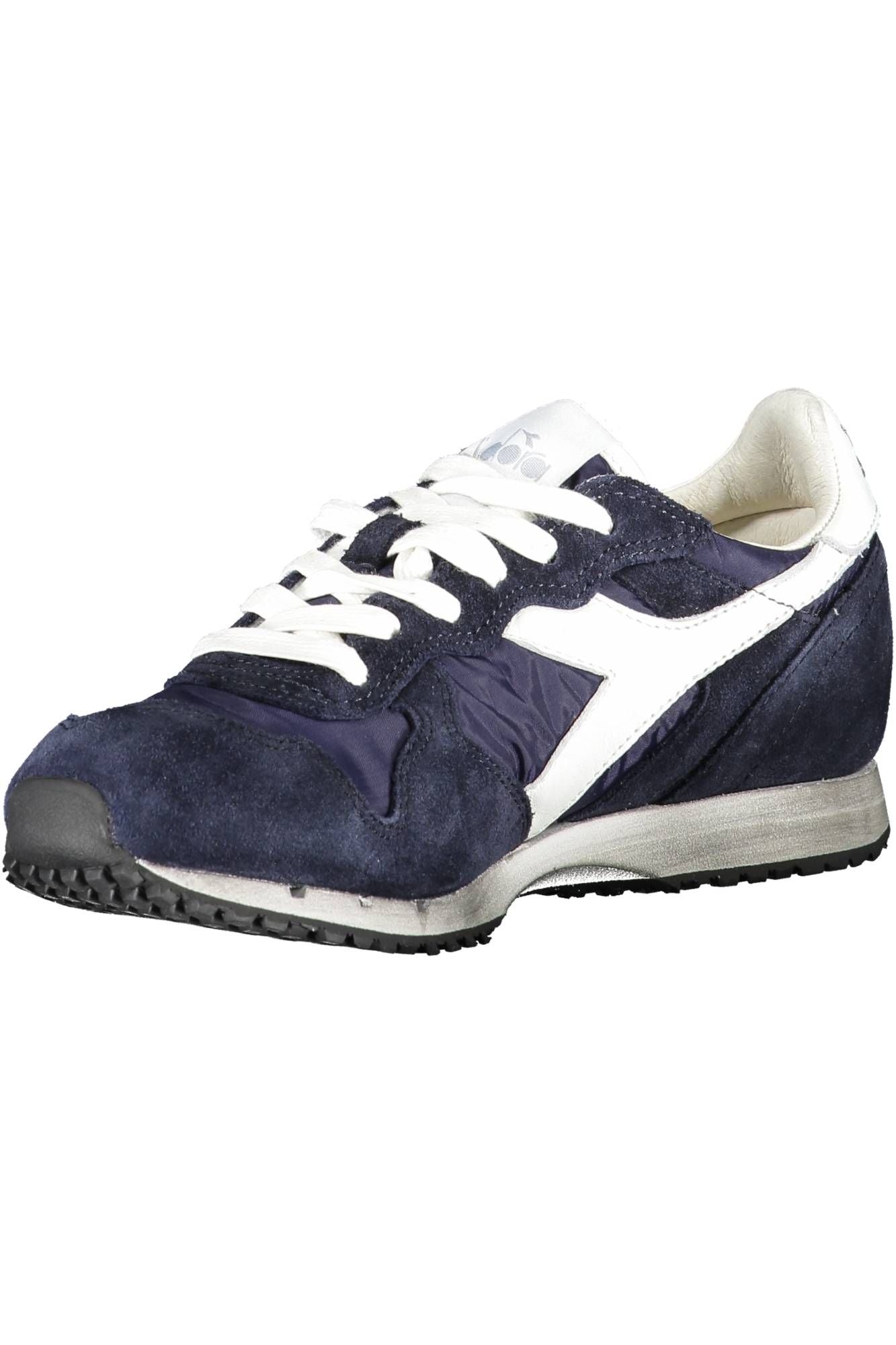 Diadora Blue Fabric Women Sneaker