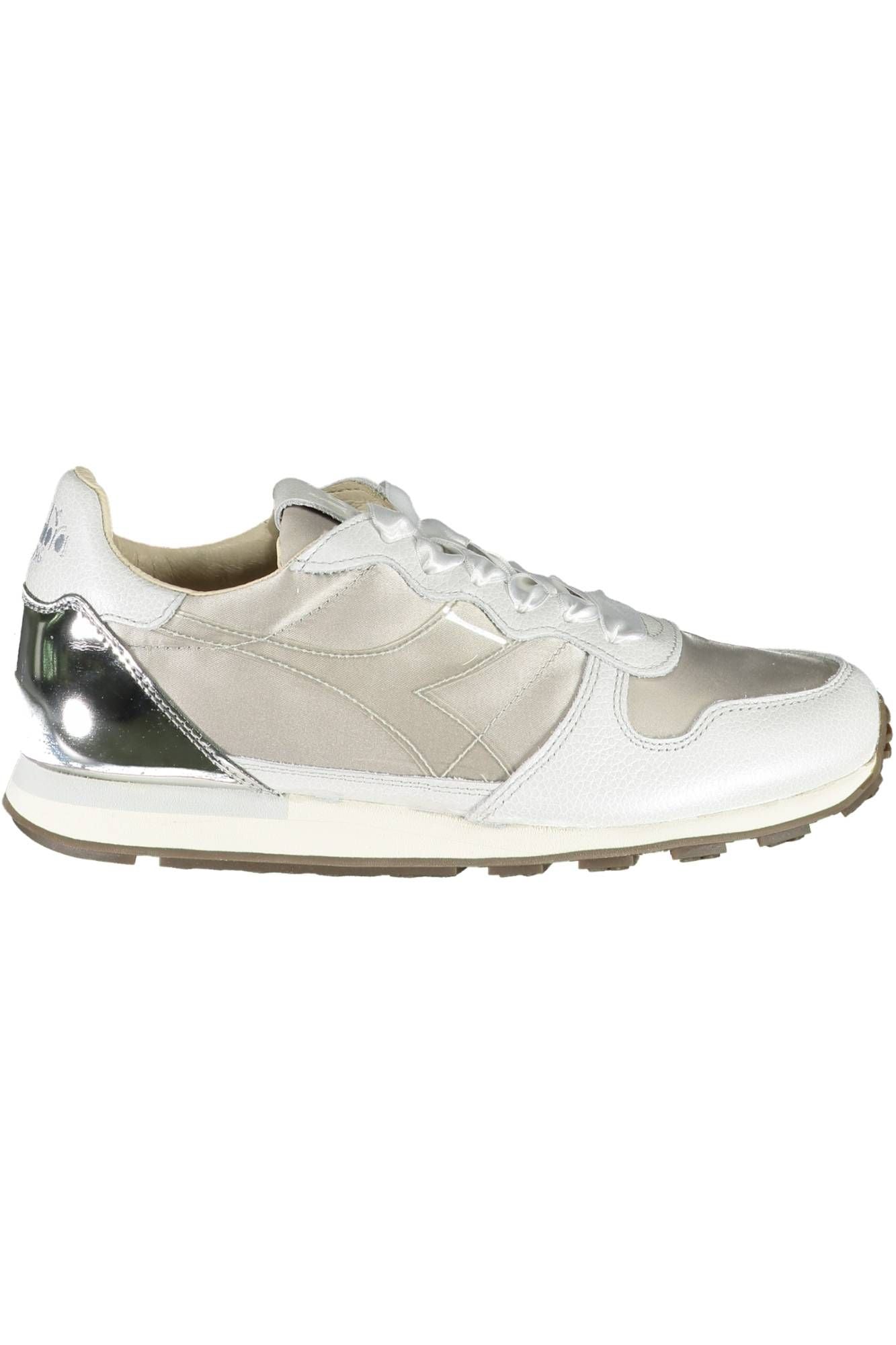 Diadora Gray Fabric Women Sneaker