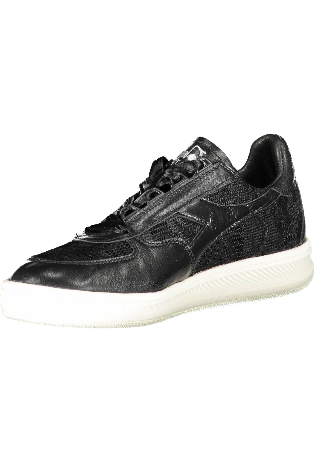 Diadora Black Fabric Women Sneaker