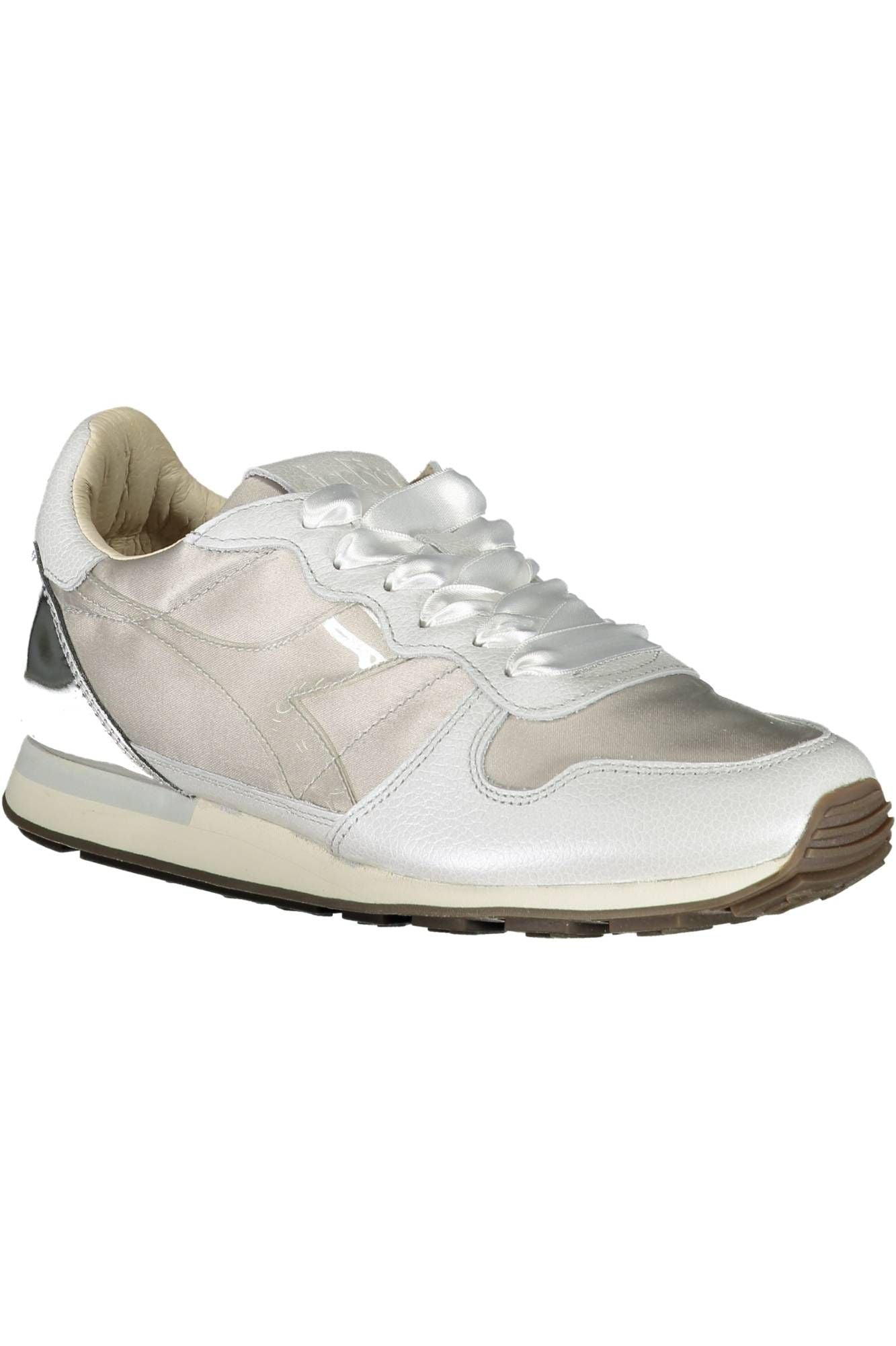 Diadora Gray Fabric Women Sneaker