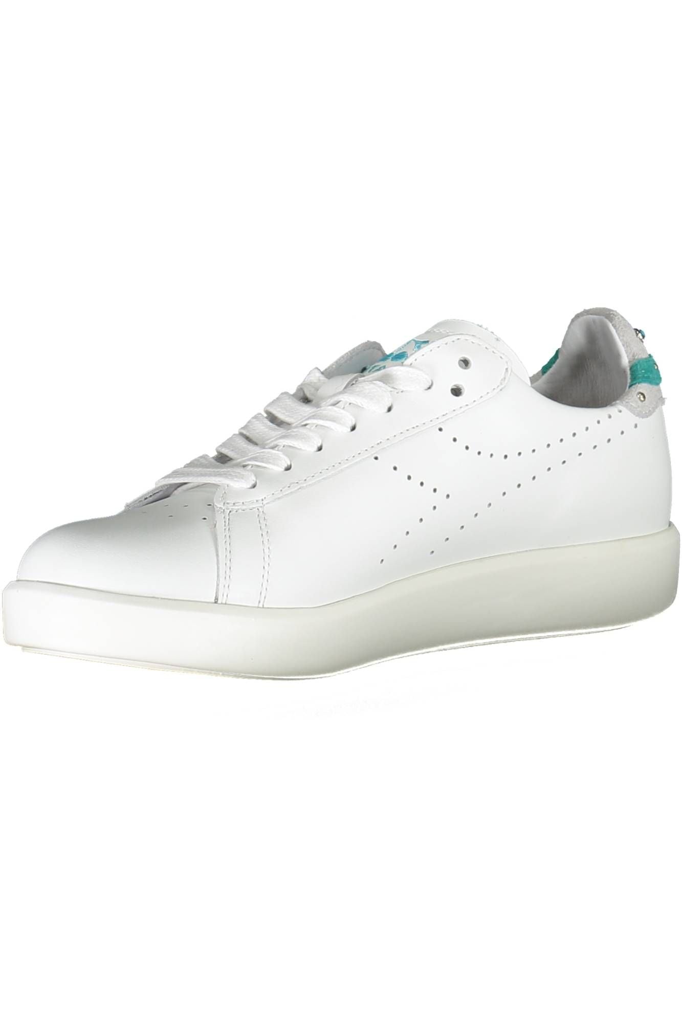 Diadora White Fabric Women Sneaker