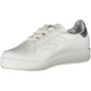 Diadora White Fabric Women Sneaker