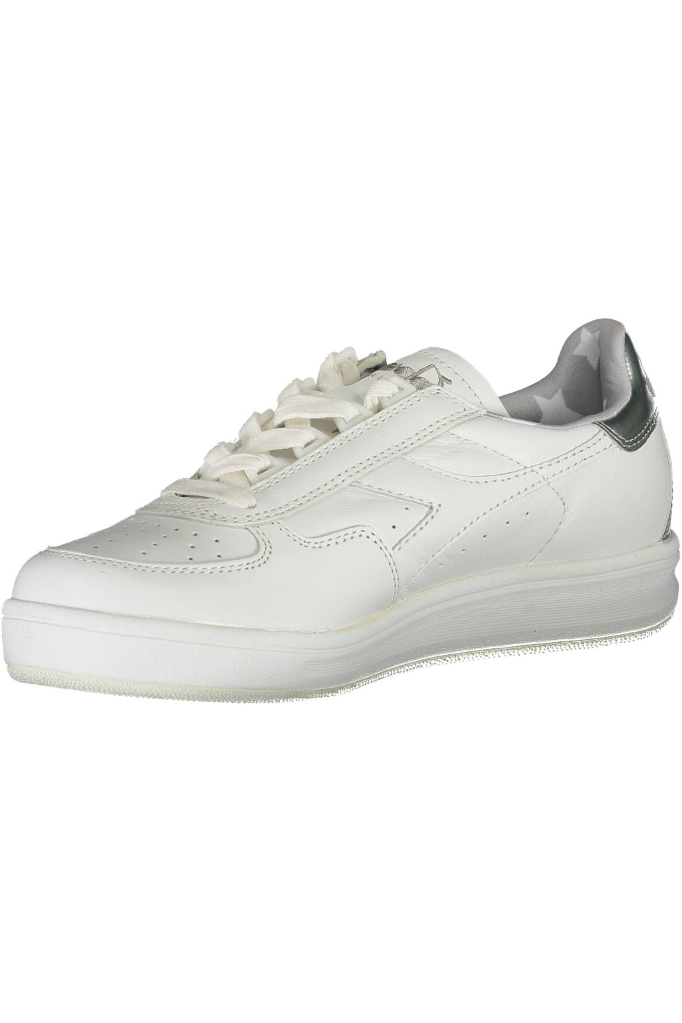 Diadora White Fabric Women Sneaker